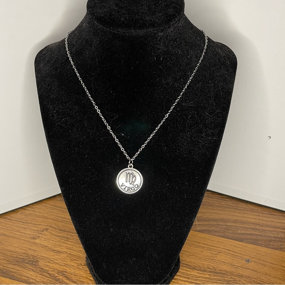 Handmade Virgo Pendant Necklace